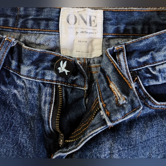 NWOT One x One Teaspoon cuffed jeans - Picture 4 of 5